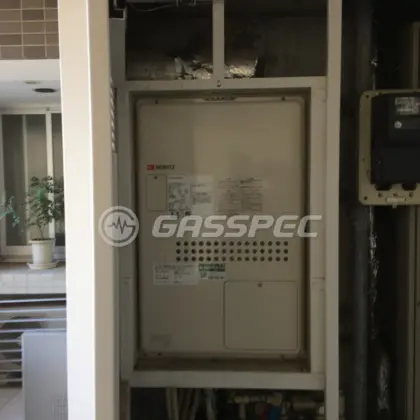 施工後の暖房熱源機（ノーリツ GTH-2444AWX3H-H-1 BL）