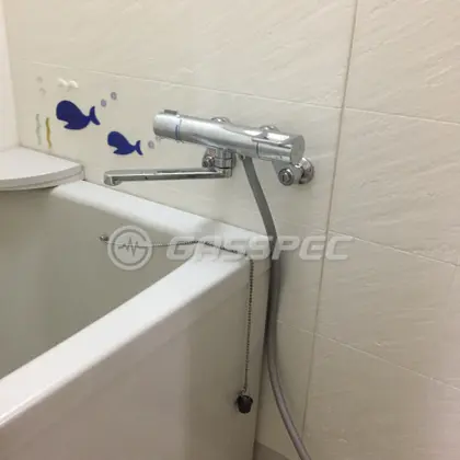 施工後の水栓・蛇口（TOTO TMGG40E）