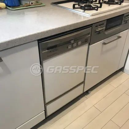 施工前のビルトイン食洗機（MA-D451-DF-S）