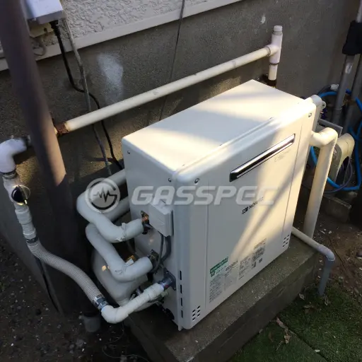 交換後の給湯器（ノーリツ GT-C246SARX BL）