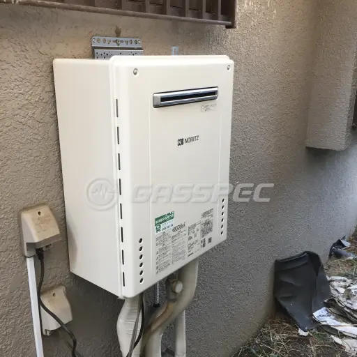 交換後の給湯器（ノーリツ GT-C246AWX BL）