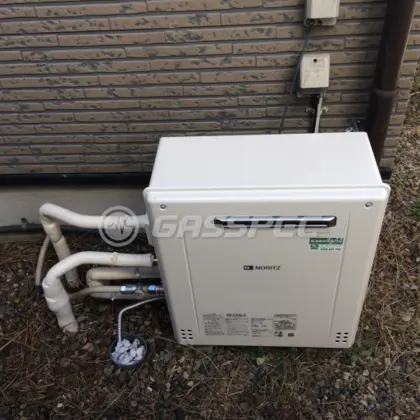 施工後の給湯器（ノーリツ GT-C246SARX BL）