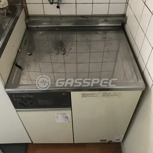 交換前の給湯器（ノーリツ GBG-1600D）