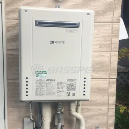 施工後の給湯器（ノーリツ GT-C246AWX BL）