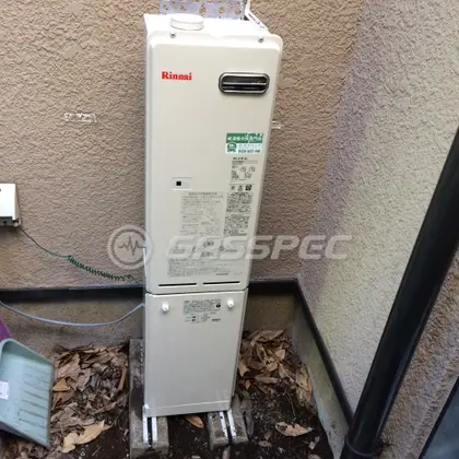 施工後の暖房熱源機（リンナイ RH-61W(A)）
