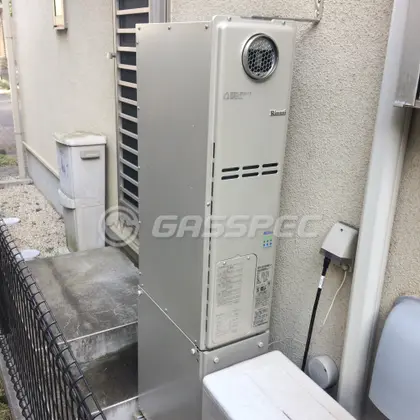 施工後の暖房熱源機（リンナイ RUFH-SE2406AW2-3）