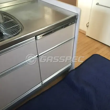 施工前のビルトイン食洗機（NP-P45M2WSCP）