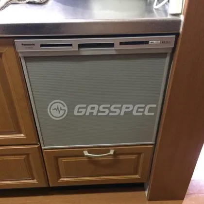施工後のビルトイン食洗機（パナソニック NP-45VS7S）