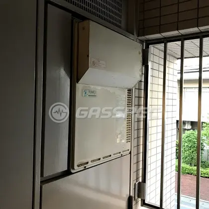 施工前の給湯器（OURB-1620DSA-AL）