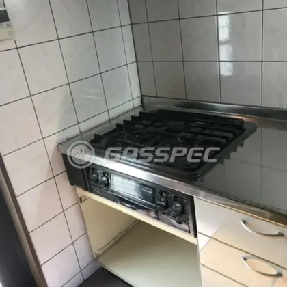 施工前のビルトインガスコンロ（PKD-36CGR）
