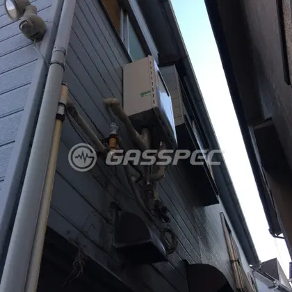 施工後の給湯器（ノーリツ GT-1660SAWX BL）