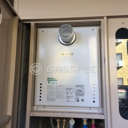 施工後の給湯器（ノーリツ GT-2060SAWX-T BL）