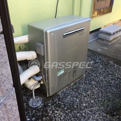 施工後の給湯器（ノーリツ GT-C2462ARX BL）