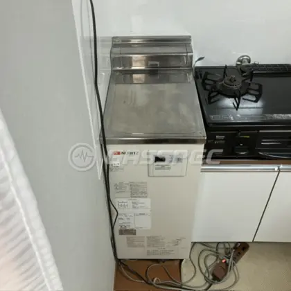 施工前の給湯器（GBF-1610D-E）