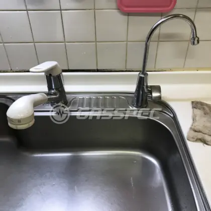 施工前の水栓・蛇口（SF-4450S）