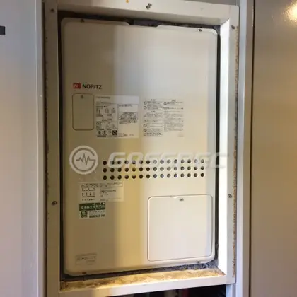 施工後の暖房熱源機（ノーリツ GTH-2444AWX3H-H-1 BL）