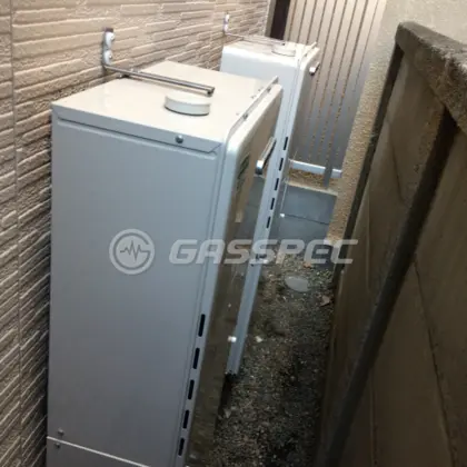施工後の暖房熱源機（リンナイ RH-K200W2-6）