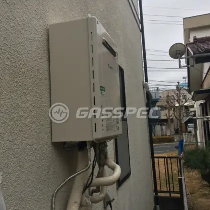 施工後の給湯器（ノーリツ GT-C246SAWX BL）