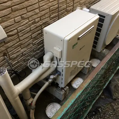 施工後の給湯器（ノーリツ GT-C246SARX BL）