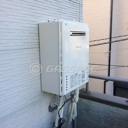 施工後の給湯器（ノーリツ GT-C246SAWX BL）