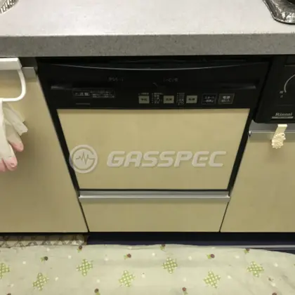 施工前のビルトイン食洗機（NP-P45F1P1AA）