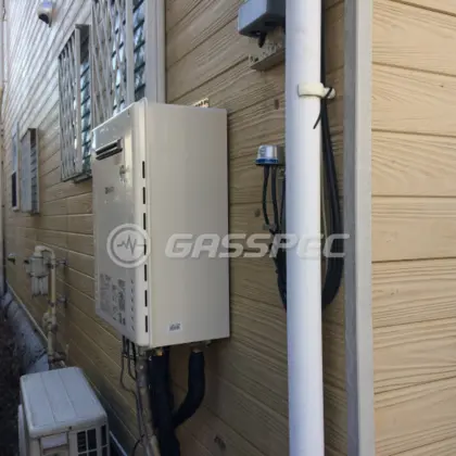施工後の給湯器（ノーリツ GT-C246AWX BL）