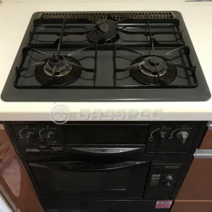 施工前のビルトインガスコンロ（RBG-30B）