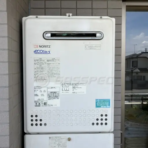 交換前の給湯器（ノーリツ GT-C2052SAWX-2）