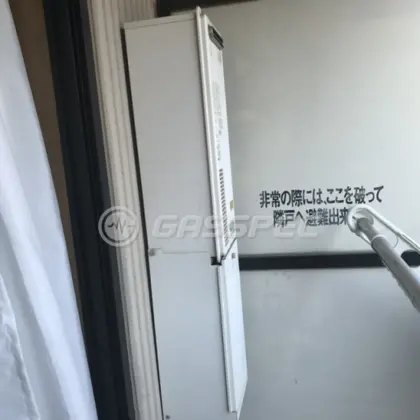 施工前の給湯器（GQ-168WS）