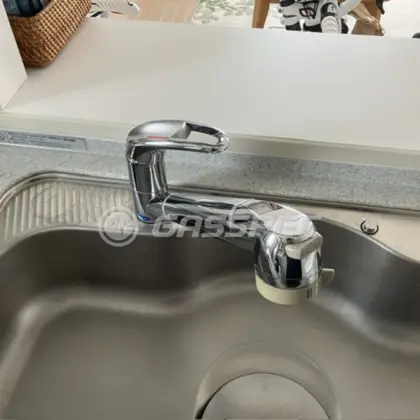 施工前の水栓・蛇口（K8768TJV）