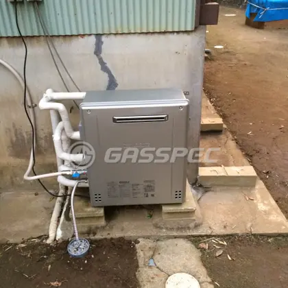 施工後の給湯器（ノーリツ GT-C246SARX BL）