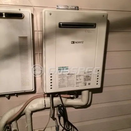施工後の給湯器（ノーリツ GT-C206SAWX BL）