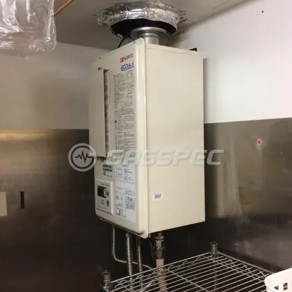 施工後の給湯器（ノーリツ GQ-C2422WZD-FH）