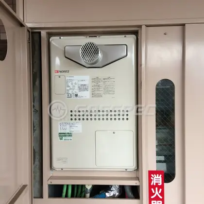 施工後の暖房熱源機（ノーリツ GTH-2444AWX3H-T-1 BL）