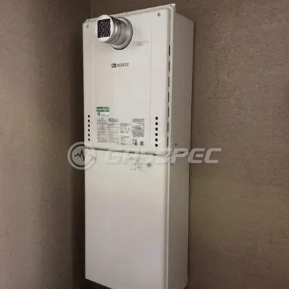 施工後の給湯器（ノーリツ GT-C206AWX-T BL）
