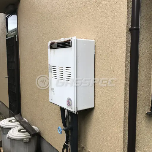 交換前の給湯器（パーパス SP244AZR）