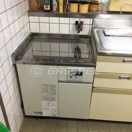 施工後の給湯器（ノーリツ GBG-1610D）