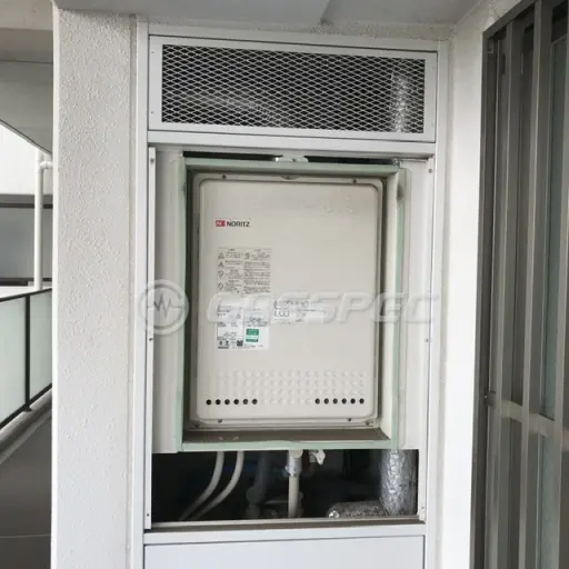 交換前の給湯器（ノーリツ GT-2450SAWX-H）
