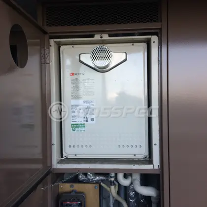 施工後の給湯器（ノーリツ GT-2460SAWX-T BL）