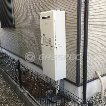 施工後の給湯器（ノーリツ GT-C246AWX BL）