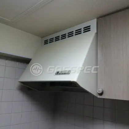 施工前のレンジフード（BDR-3H）