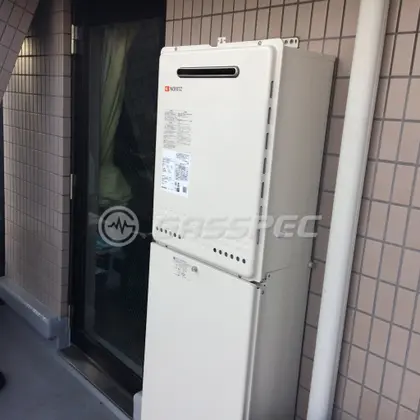 施工後の給湯器（ノーリツ GT-2460SAWX BL）