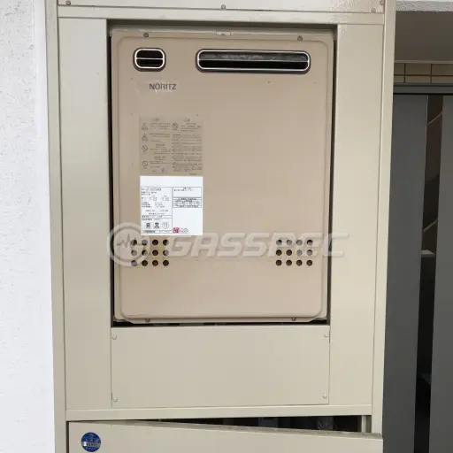 交換前の給湯器（ノーリツ GT-2427SAWX）