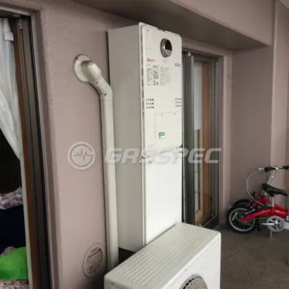 施工後の暖房熱源機（ノーリツ GTH-C2450AW3H-1 BL）