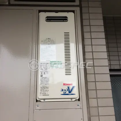 施工後の給湯器（リンナイ RUF-VS2005SAW）