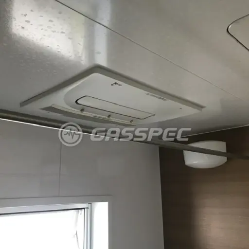 交換前の浴室乾燥機（大阪ガス 161-H040）