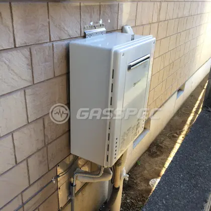 施工後の給湯器（ノーリツ GT-C246AWX BL）