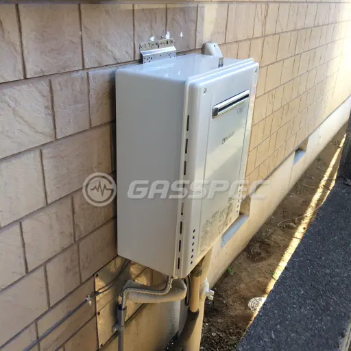 交換後の給湯器（ノーリツ GT-C246AWX BL）