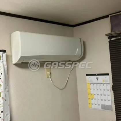 施工前のエアコン