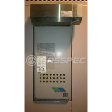 施工前の給湯器（GT-2003SAW）
